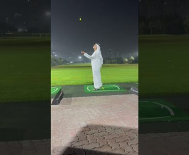 Only in Dubai! Man in Thobe hits Insane Trickshot! Ismail Sharif!