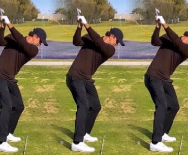 ADAM SCOTT GOLF SWING - IRON SWING - SLOW MOTION