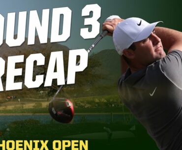 Scottie Scheffler Leads By 2 After Round 3 | The First Cut Golf Podcast Live From WM Phoenix Open