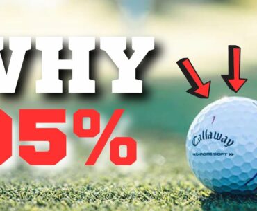 This WILL save 95% of GOLFERS SHOTS every ROUND!!