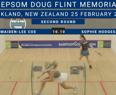 PSA SATELLITE | SOPHIE HODGES v MAIDEN-LEE COE | EDEN EPSOM DOUG FLINT MEMORIAL OPEN 2023