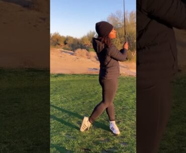 Troy Chéri Mullins golf swing motivation! #golfshorts, #shorts, #golf, #bestgolf, #alloverthegolf