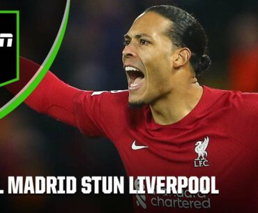 ‘A FOOTBALLING LESSON!’ Liverpool’s mentality questioned after Real Madrid win big | ESPN FC