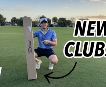 TITLEIST SENT ME NEW CLUBS...