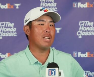 Byeong Hun An Saturday Flash Interview 2023 The Honda Classic
