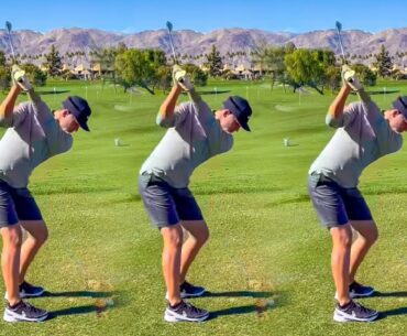 CAMERON CHAMP GOLF SWING - SLOW MOTION