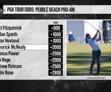 Pebble Beach Pro-Am Outright: Take A Look At Spieth (+1000) And McNealy (+2000)