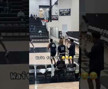 Out of nowhere 😂 (via @carlosmoore01/TikTok)