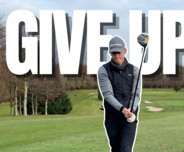 I QUIT GOLF! - My recovery to BETTER golf [The Rebuild EP1]