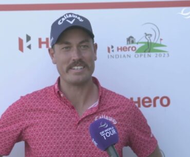 Anthony Quayle Round 1 Thursday Quotes English 2023 Hero Indian Open