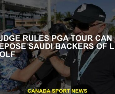 Judge Rules PGA Tour, Liv Golf's Saudi supporters can take office