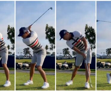 Justin Suh Iron Swing Sequence and Slowmotion