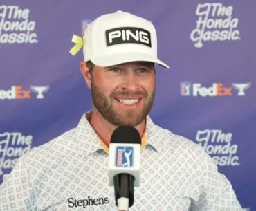 David Lingmerth Sunday Flash Interview 2023 The Honda Classic