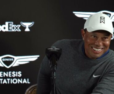 Tiger Woods Tuesday Press Conference 2023 The Genesis Invitational