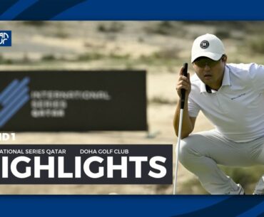 Trio takes early lead in windy conditions | Round 1 highlights | International Series Qatar 2023