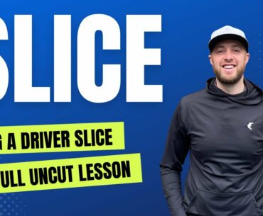 HOW I FIXED A HIGH HANDICAP GOLFERS SLICE IN ONE LESSON! | FULL UNCUT LESSON