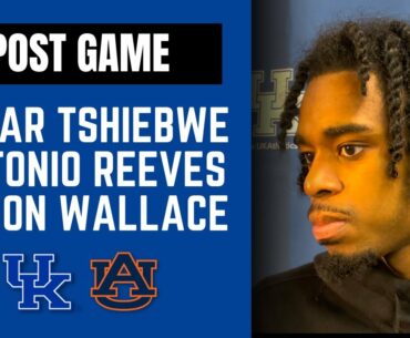 Kentucky basketball players talk 32-point win over Auburn