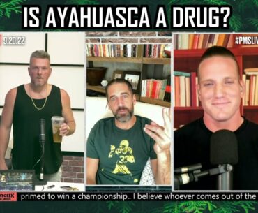 Aaron Rodgers Says Ayahuasca Isn't A "Drug" | Pat McAfee Best Of 2022