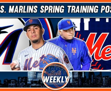 Mets vs. Marlins Spring Training POSTGAME (02/25/23)