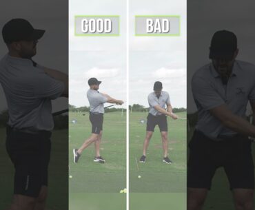 Do THIS To Improve Your Ball Striking (ARMS STRAIGHT) #shorts #golfswing #golf #ericcogorno