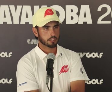 Abraham Ancer Saturday Presser 2023 LIV Golf Mayakoba