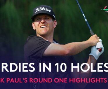 Seven birdies in 10 holes?!