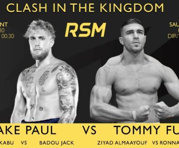 Jake Paul vs Tommy Fury | Live Commentary | Also: Makabu vs Badou Jack & Almaayouf vs Martinez
