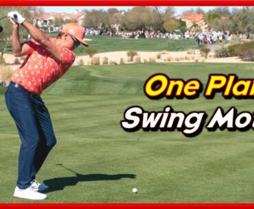 PGA "Rickie Fowler" One Plane Swing & Slow Motions From Various AnglesㅣDriver Iron