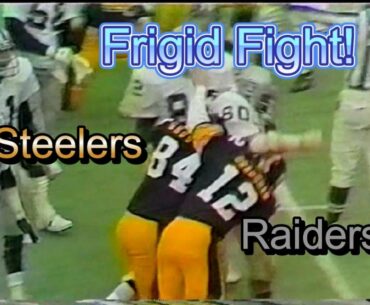 Frigid Fight Raiders Steelers(1975 AFC Championship Game)