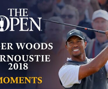 Tiger Woods Highlights - The Open 2018 Carnoustie - Open Moments