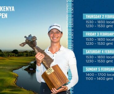 LIVE | Magical Kenya Ladies Open | Second Round | Ladies European Tour