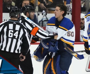 Why Ken Hitchcock Loves The Competitiveness Of Jordan Binnington | Kyper and Bourne