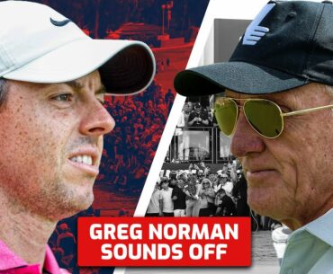 VIDEO EXCLUSIVE: Greg Norman sends a message to Rory McIlroy
