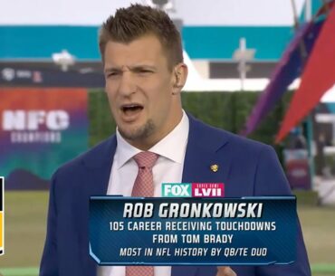 Rob Gronkowski reacts to Tom Brady's NFL retirement | NFL on FOX