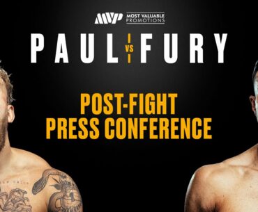 Jake Paul vs Tommy Fury | POST-FIGHT PRESS CONFERENCE
