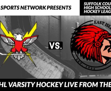 SCHSHL Varsity Hockey PLAYOFFS | #7 Connetquot/Sayville vs #1 East Islip