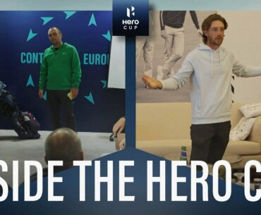 Inside The Hero Cup - exclusive access inside the Team Rooms