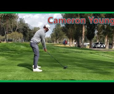 보기만해도 도움되는 장타자 "카메론 영" 파워풀 스윙모션 & 슬로우모션, Cameron Young Powerful swing motion & slow motion