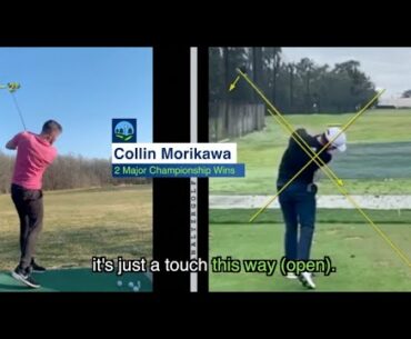 Collin Morikawa Swing Analysis - Club Face & Shoulder Tilt To Fix Your Slice