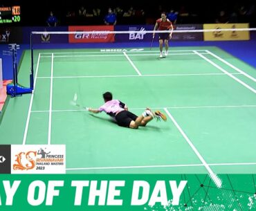 HSBC Play of the Day | Zhang Yi Man fights her way back in this fast-paced rally