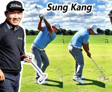Sung Kang カン・スン 韓国の男子ゴルフ スローモーションスイング!!!