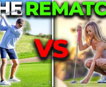 The Rematch | Garrett VS Claire | 9 Hole Match | GM GOLF