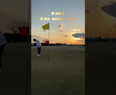 1ホールプレー　#ゴルフ #ラウンド #shorts
