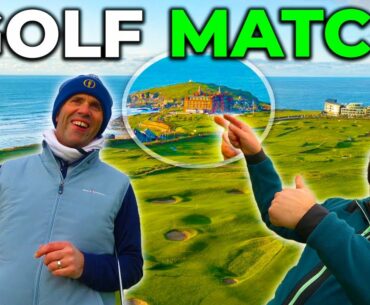 Can Two PGA Pro's Break Par on a HARD LINKS GOLF COURSE?