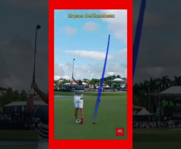 Bryson DeChambeau's Deep Divot #golf