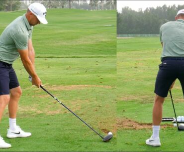 Alex Noren Slow Motion Driver Golf Swing