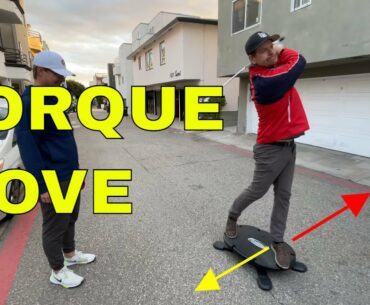 THE TORQUE MOVE for more GOLF SPEED - DR. SCOTT LYNN on BE BETTER GOLF