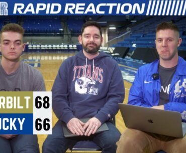 Kentucky basketball loses to Vanderbilt on Senior Night | Rapid Reaction