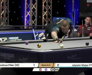 Joshua Filler vs Jayson Shaw | 2022 Premier League Pool | Day 5