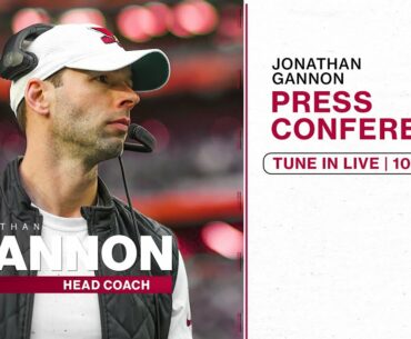 Cardinals Head Coach Jonathan Gannon Introductory Press Conference & Live Reaction Show